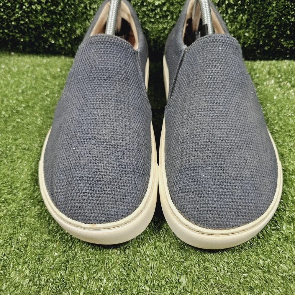Birkenstock Oswego Midnight Blue Canvas Slip On Sneakers Mens 42 US Size 9